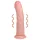 RealRock - dildo med sugkopp - naturfärg - 20,5 cm