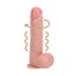 REALROCK - roterande vibrator - naturlig (20,5 cm)