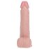 REALROCK - roterande vibrator - naturlig (20,5 cm)
