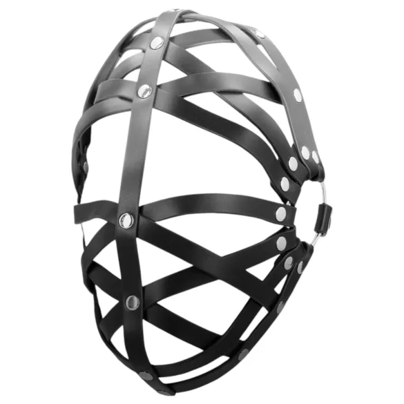 Ouch! - ansiktsmask bur design - konstläder svart