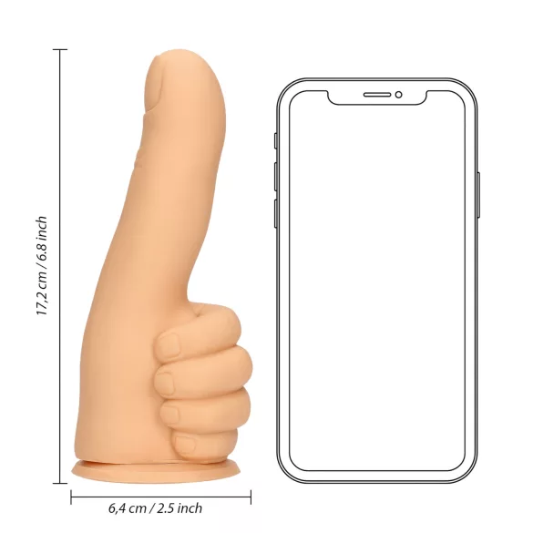 S-Line - tumdildo (naturell)
