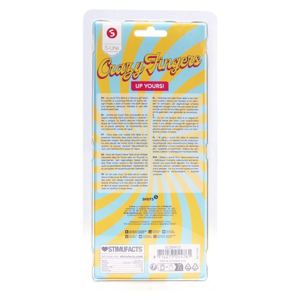 S-Line - fingerdildo - naturfärg - silikon