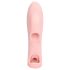Loveline - finger vibrator med räfflor - rosa