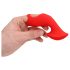 Loveline - stimulerande fingervibrator (röd)