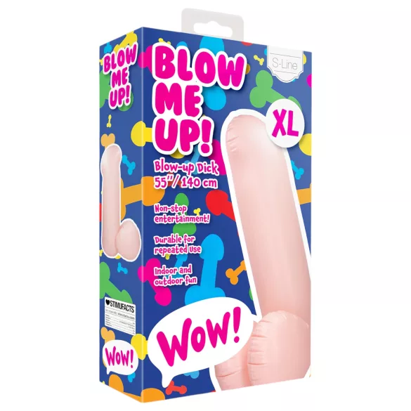Blow Me Up - uppblåsbar penisballong - 140 cm