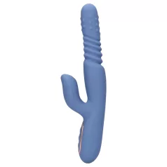 Loveline - värmande stötvibrator (blå)