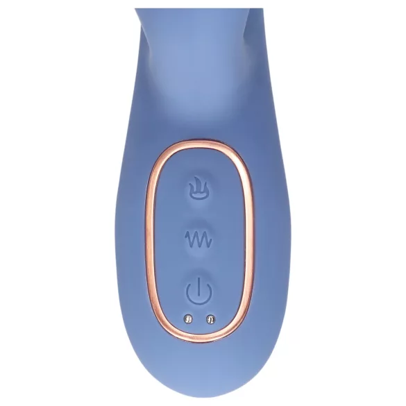 Loveline - värmande stötvibrator (blå)