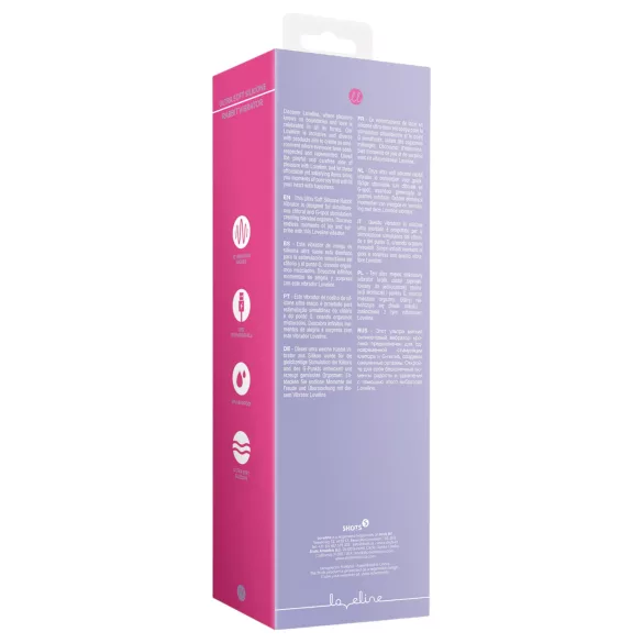 Loveline - uppladdningsbar rosa rabbitvibrator