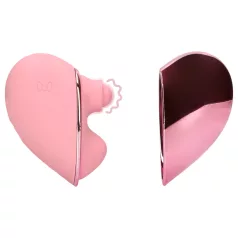   Loveline - klitorisstimulator vibrator uppladdningsbar - silikon rosa