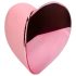 Loveline - klitorisstimulator vibrator uppladdningsbar - silikon rosa