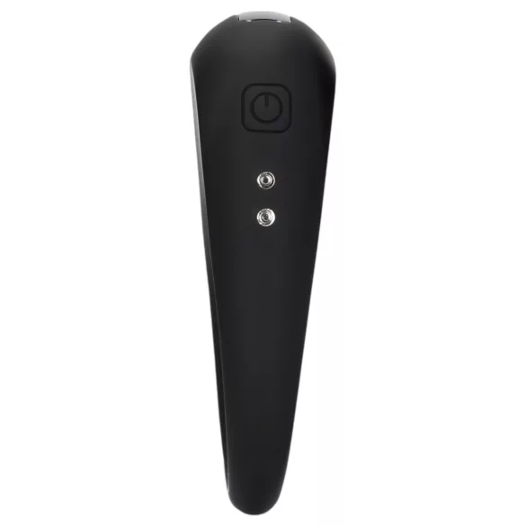 Loveline - penismanschett med vibrator - uppladdningsbar - svart