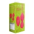 Loveline - vibrerande geishakulor - räfflad - rosa