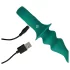 Loveline - analvibrator med pärlor - uppladdningsbar - grön