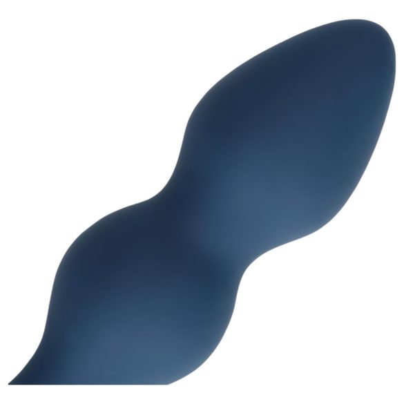 Loveline - analdildo med ring - medium - blå
