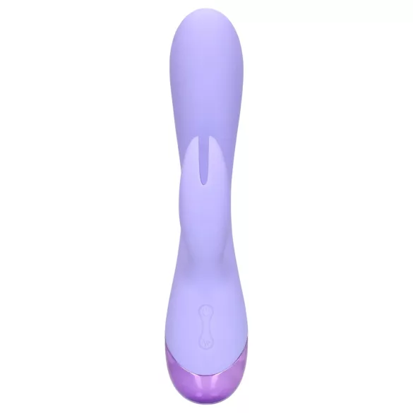 Loveline - rabbit vibrator med klitorisstimulator - uppladdningsbar - lila