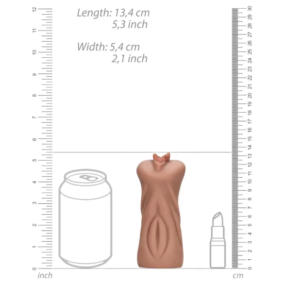 S-Line Nurse - realistisk konstgjord vagina (solbränd)