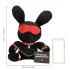 Bondage Rabbit - bdsm maskeradset - kaninöron - svart