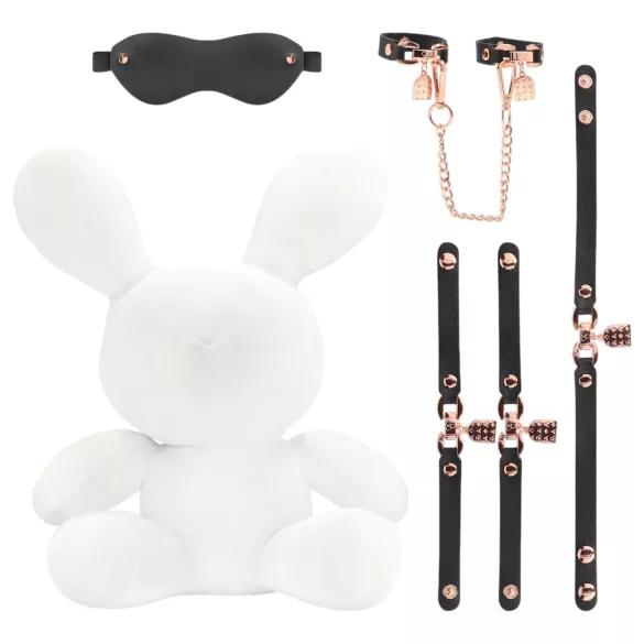 Bondage Rabbit - bondageutstyr kaninmask vit