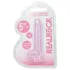 RealRock - realistisk dildo med pung (rosa) - 12,7 cm