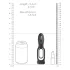 No.88 - vibratorring för penis - svart