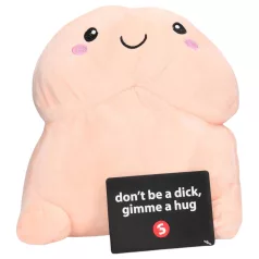 Plysch penis - gosedjur - stor - 30 cm - beige