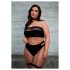 Le Désir Plus Size - 3-delad underklädesset - svart (XL-4XL)