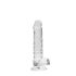 RealRock - realistisk dildo - genomskinlig - 17cm