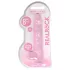RealRock - realistisk dildo - transparent rosa - 19 cm