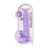 RealRock - realistisk dildo - genomskinlig lila - 22cm