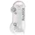 RealRock - dildo realistisk - genomskinlig - 22cm