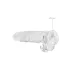 RealRock - dildo realistisk - genomskinlig - 22cm