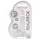 RealRock - realistisk dildo - genomskinlig - 15 cm