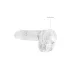 RealRock - realistisk dildo - genomskinlig - 15 cm