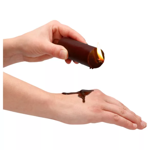 Ouch Chocolate - massage ljus - chokladdoft - paraffin 100g