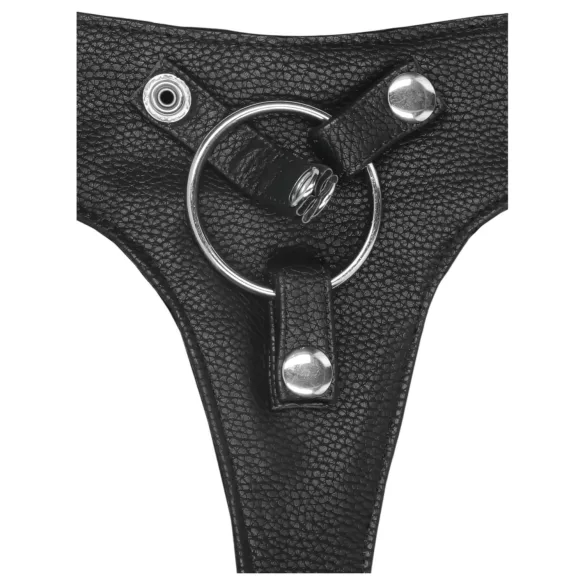 RealRock - strap-on underbyxa - elastisk - svart
