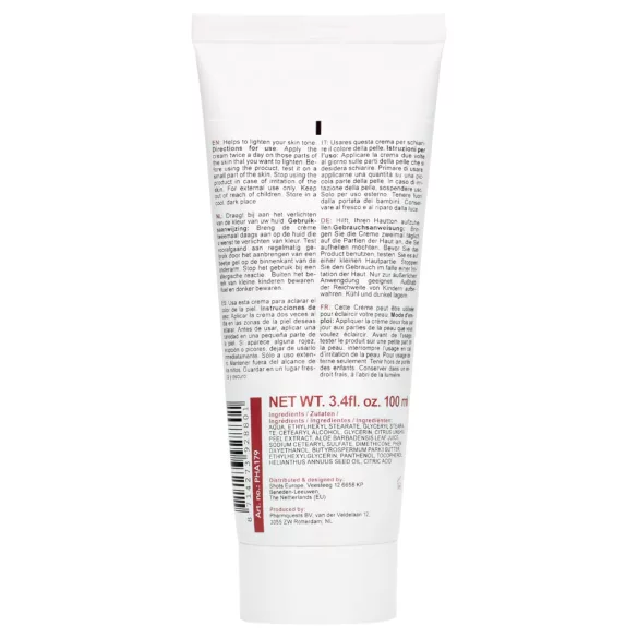 Pharmquests Gene White - hudblekningskräm - 100ml