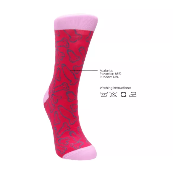 S-Line - strumpor med penis - bomull - sexy socks