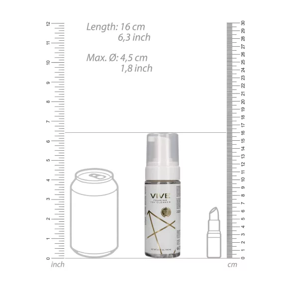 Vive - sexleksaksrengöring skum - 140ml