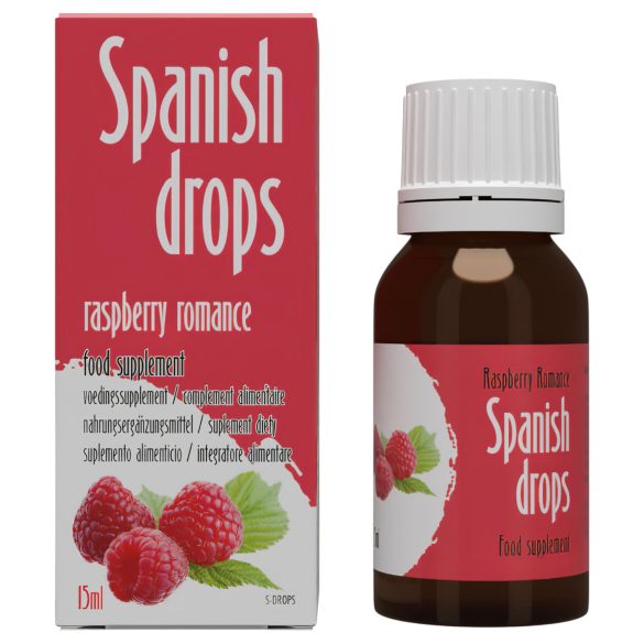 Cobeco Spanish Drops - lustdroppar - hallonsmak - 15ml