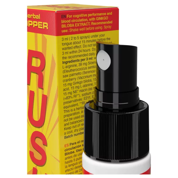 Herbal Rush - kosttillskott - flytande - 15ml