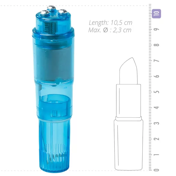Easytoys - minivibrator set - 5 delar - blå
