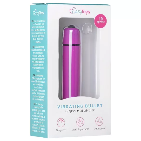 EasyToys Bullet - stavvibrator (lila)