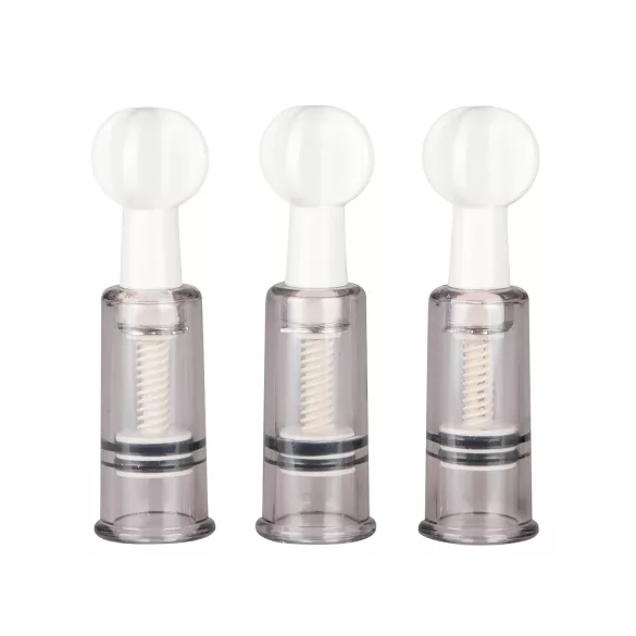 Easytoys - bröstvårts- och klitorispumpset - 3 delar