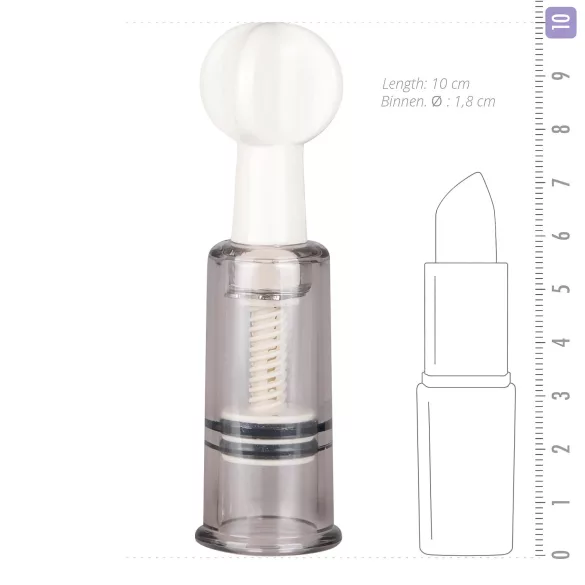 Easytoys - bröstvårts- och klitorispumpset - 3 delar