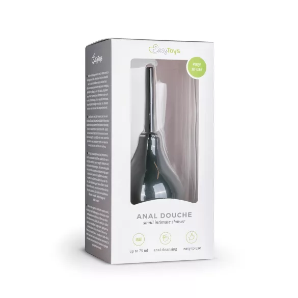 Easytoys - analdusch - liten - svart
