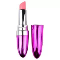   Easytoys - minivibrator i läppstiftsform - vattentät - rosa