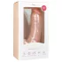 Easytoys - dildo med sugkopp och pung - 20cm - natur