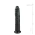 Easytoys - dildo med sugkopp - extra stor - svart - 28,5 cm