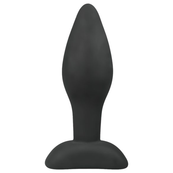 Easytoys - liten silikonanalplugg (svart)