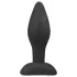 Easytoys - analplugg - liten - svart silikon